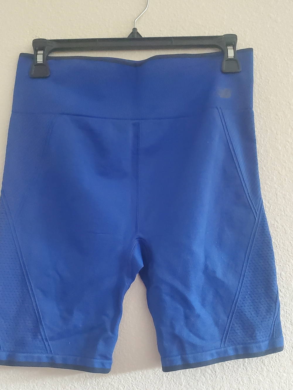 New Balance Blue High Rise  Compression Athletic Shorts Size L